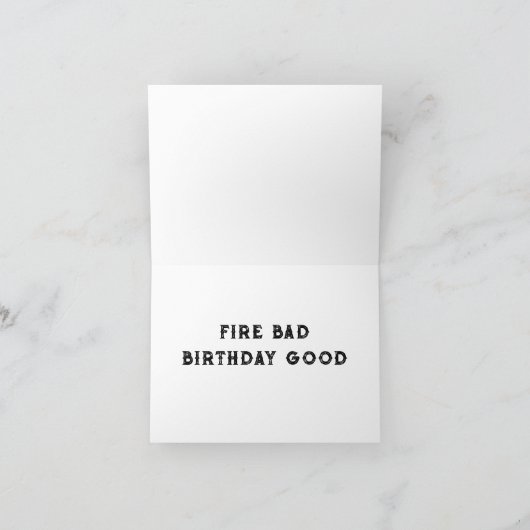 Birthday Candles Kaart (Binnen)