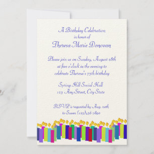 Birthday Candles Kaart