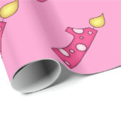 Birthday Candles-One Year Cadeaupapier (Rol Hoek)