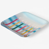 Birthday Candles Papieren Bordje (Gebogen)