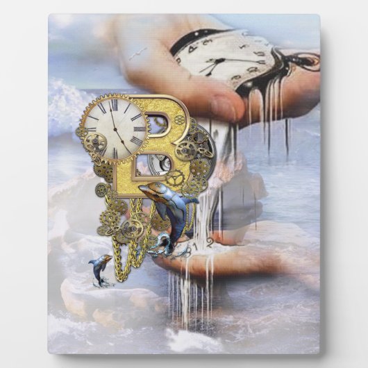 Birthday-Capital- brief-B Art Fotoplaat (Voorkant)