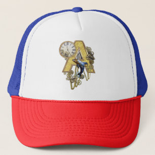 Birthday-Capital- letter-a Art Trucker Hat Pet