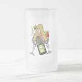 Birthday-Capital Monogram - letter A Matglas Bierpul (Center)