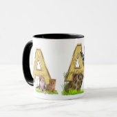 Birthday-Capital Monogram - letter A Mok (Voorkant links)