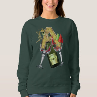 Birthday-Capital Monogram - letter A Trui