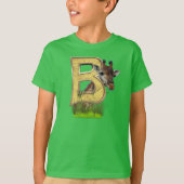 Birthday-Capital Monogram - letter B T-shirt (Voorkant)