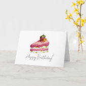 Birthday Card: Birthday Bash Collection: 202 Kaart (Gele Bloem)