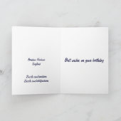 Birthday Card Brixham Harbour Kaart (Binnen)