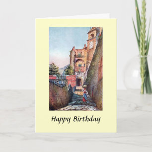 Birthday Card - Capri, Italië Kaart