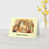Birthday Card - Charles Dickens, "Pickwick Papers" Kaart (Gele Bloem)