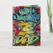 Birthday card dad kaart (Voorkant)