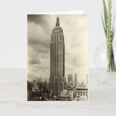 Birthday Card, Empire State Building Kaart (Voorkant)