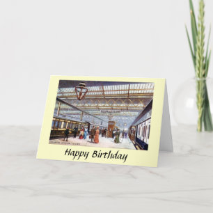 Birthday Card - Euston Station, Londen Kaart