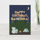 Birthday Card for Babushka Kaart (Voorkant)