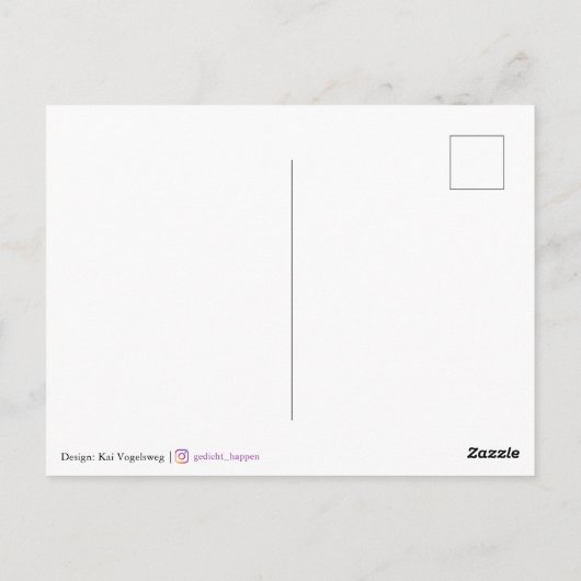 Birthday Card for Bird Lovers Briefkaart (Achterkant)