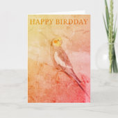 Birthday Card for Bird Lovers Kaart (Voorkant)