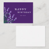 birthday card for friend notitiekaartje (Voorkant / Achterkant)