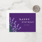 birthday card for friend notitiekaartje (Voorkant / Achterkant in situ)