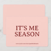 Birthday Card for Her, Custom Self-Love Gift Card Feestdagenkaart (Voorkant / Achterkant)