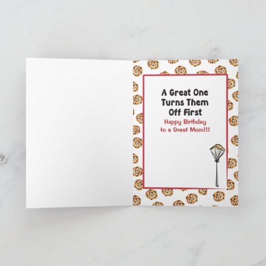 Birthday Card for Her, Funny Ethnic Mother Bday Kaart (Binnen)