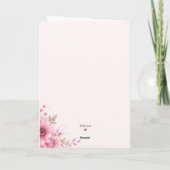 Birthday Card for Mom Kaart (Achterkant)
