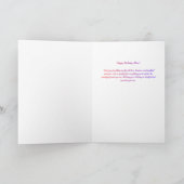 Birthday Card for Mom Kaart (Binnen)