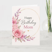 Birthday Card for Mom Kaart (Voorkant)