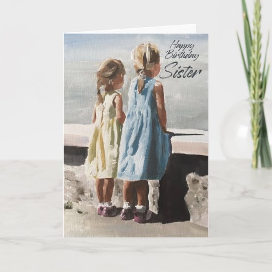 Birthday Card for Sister Special Sister Kaart (Voorkant)
