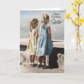 Birthday Card for Sister Special Sister Kaart (Gele Bloem)