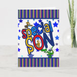 Birthday Card for Son, Special Son Kaart<br><div class="desc">Birthday Card for Son,  Special Son</div>