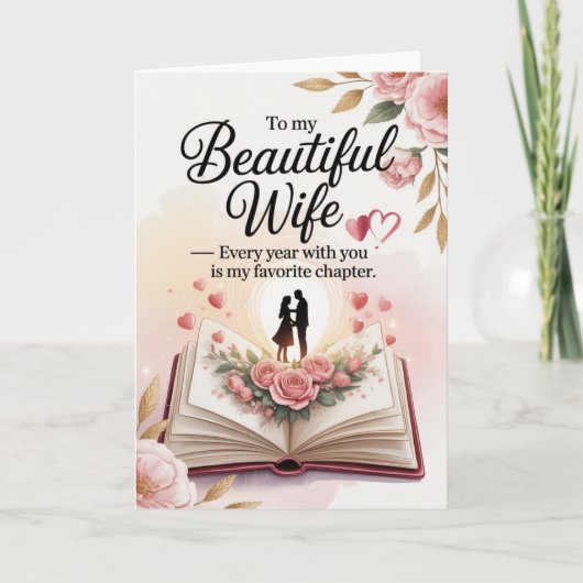 Birthday Card for Wife Kaart (Voorkant)