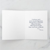 Birthday Card Foto Big Custom Kaart (Binnen)