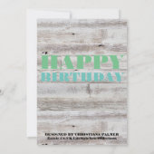 Birthday Card - Geld is dit jaar krap (Achterkant)