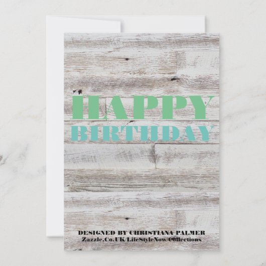 Birthday Card - Geld is dit jaar krap (Achterkant)