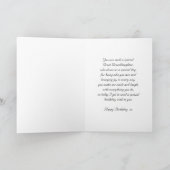 Birthday Card - Great Granddaughter - Moonies Cuti Kaart (Binnen)