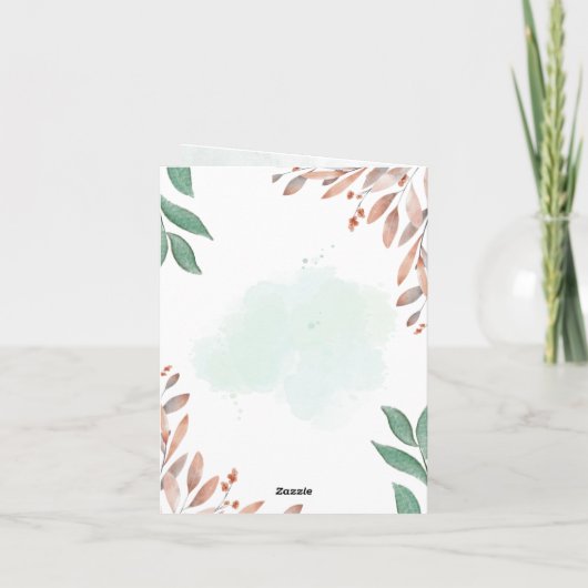 birthday card kaart (Achterkant)