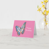 Birthday Card Kaart (Gele Bloem)