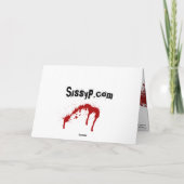 Birthday Card Kaart (Achterkant)