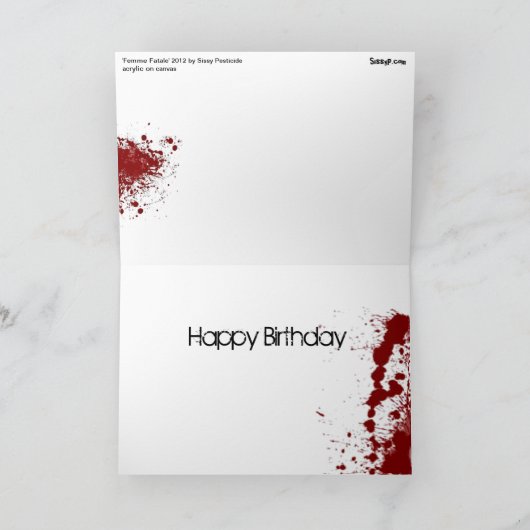 Birthday Card Kaart (Binnen)