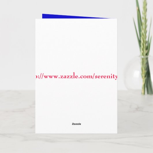 Birthday Card Kaart (Achterkant)