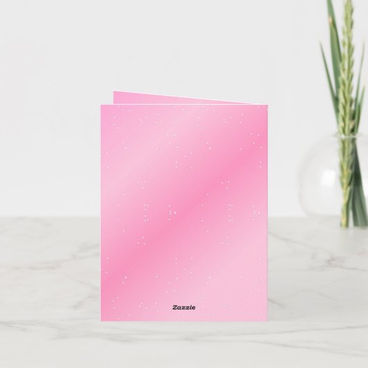 birthday card kaart (Achterkant)