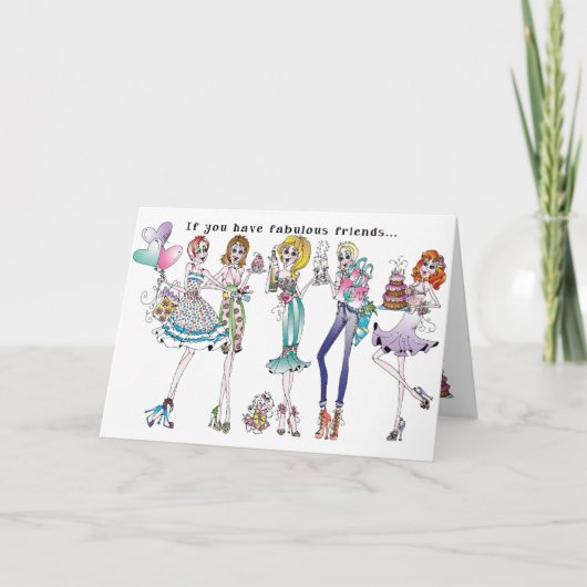 BIRTHDAY CARD KAART (Voorkant)