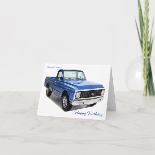 Birthday Card Kaart (Voorkant)