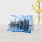 Birthday Card Kaart (Gele Bloem)