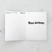 Birthday Card Kaart (Binnen)