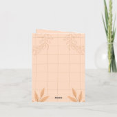 birthday card kaart (Achterkant)