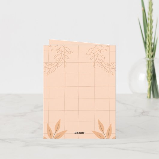 birthday card kaart (Achterkant)