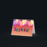 Birthday Card Kaart<br><div class="desc">Birthday Card design for Boys & Girls</div>