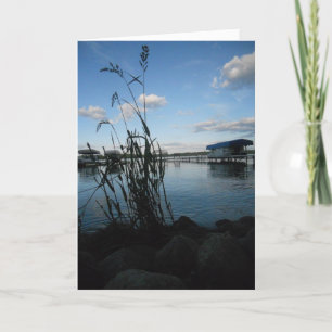 Birthday Card "Kijken naar het Franse meer" Kaart