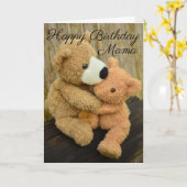 Birthday Card - Liefde van je mama Kaart (Gele Bloem)